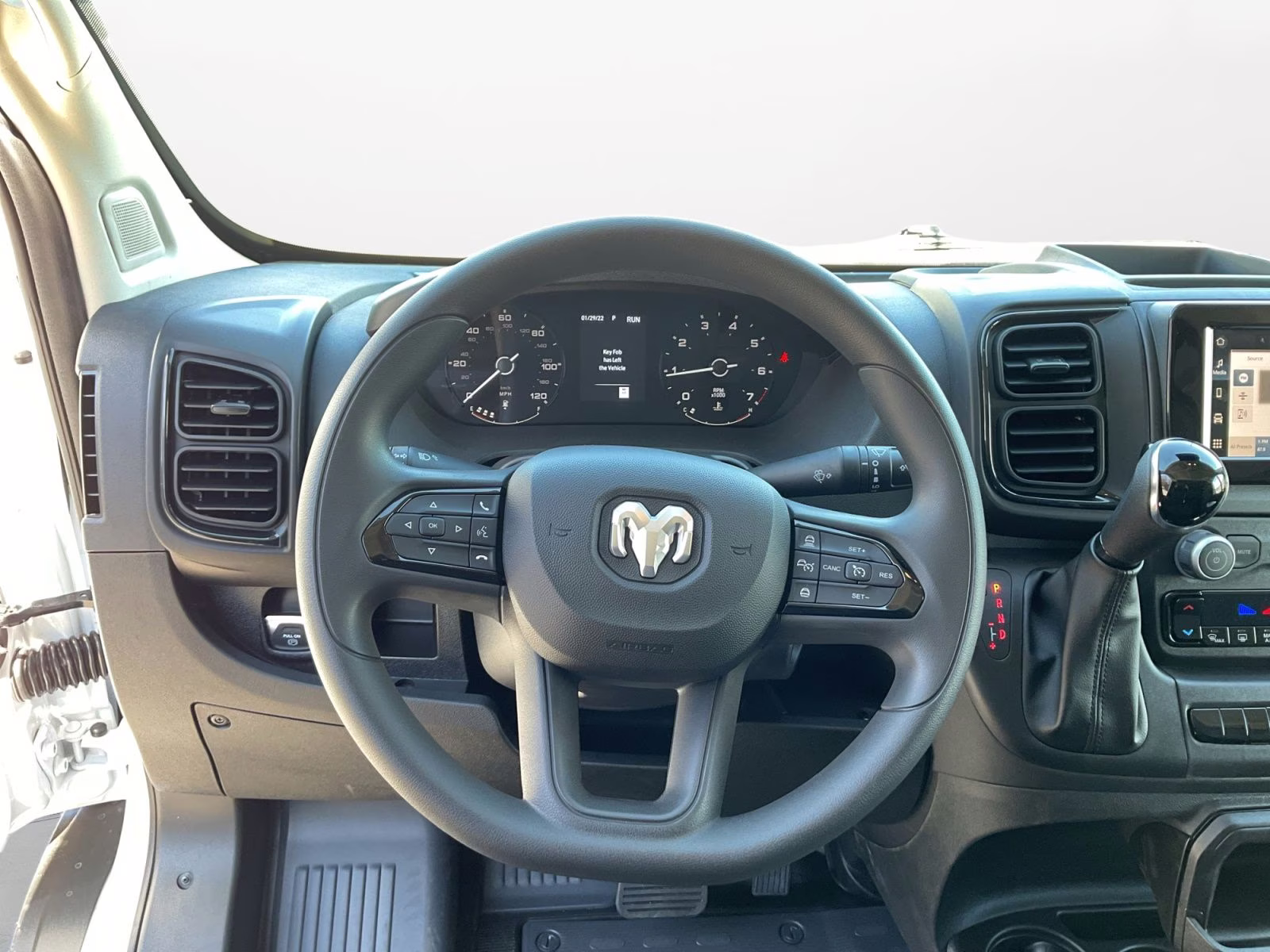 2026 Bright White Clearcoat Ram ProMaster 2500 High Roof FWD Van