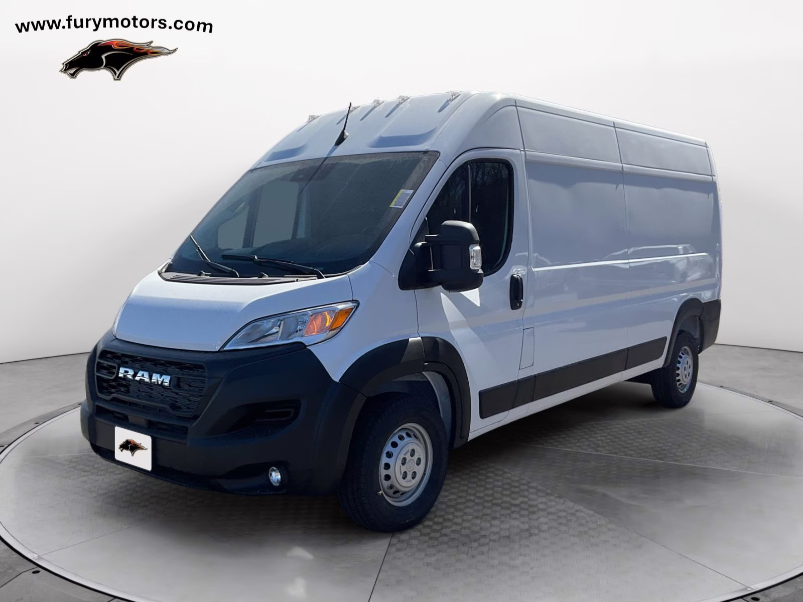 2026 Bright White Clearcoat Ram ProMaster 2500 High Roof FWD Van