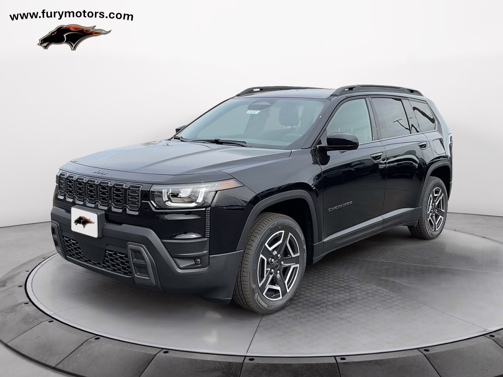 2026 Diamond Black Crystal Pearlcoat Jeep Cherokee Laredo 4X4 SUV