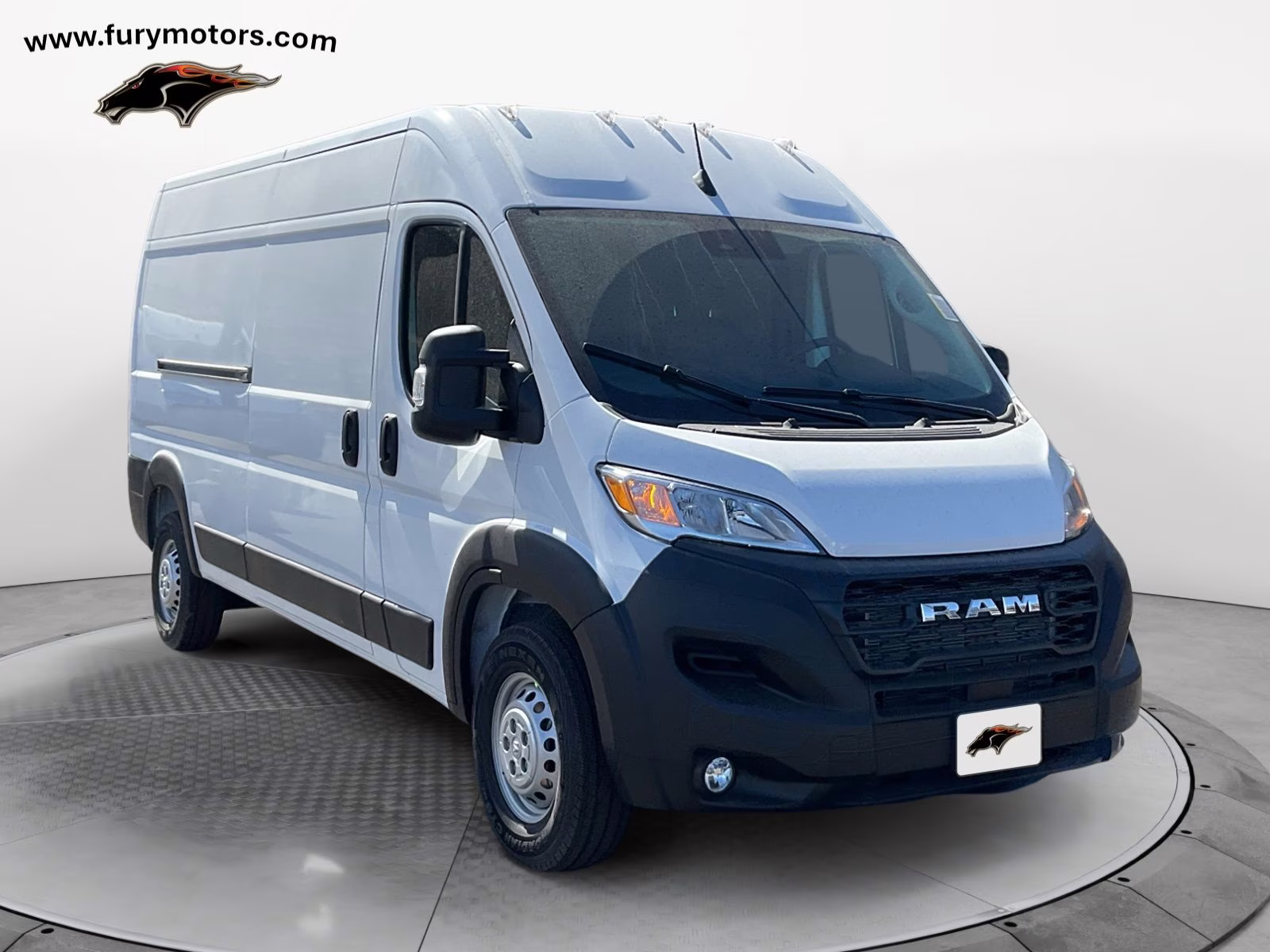 2026 Bright White Clearcoat Ram ProMaster 2500 High Roof FWD Van