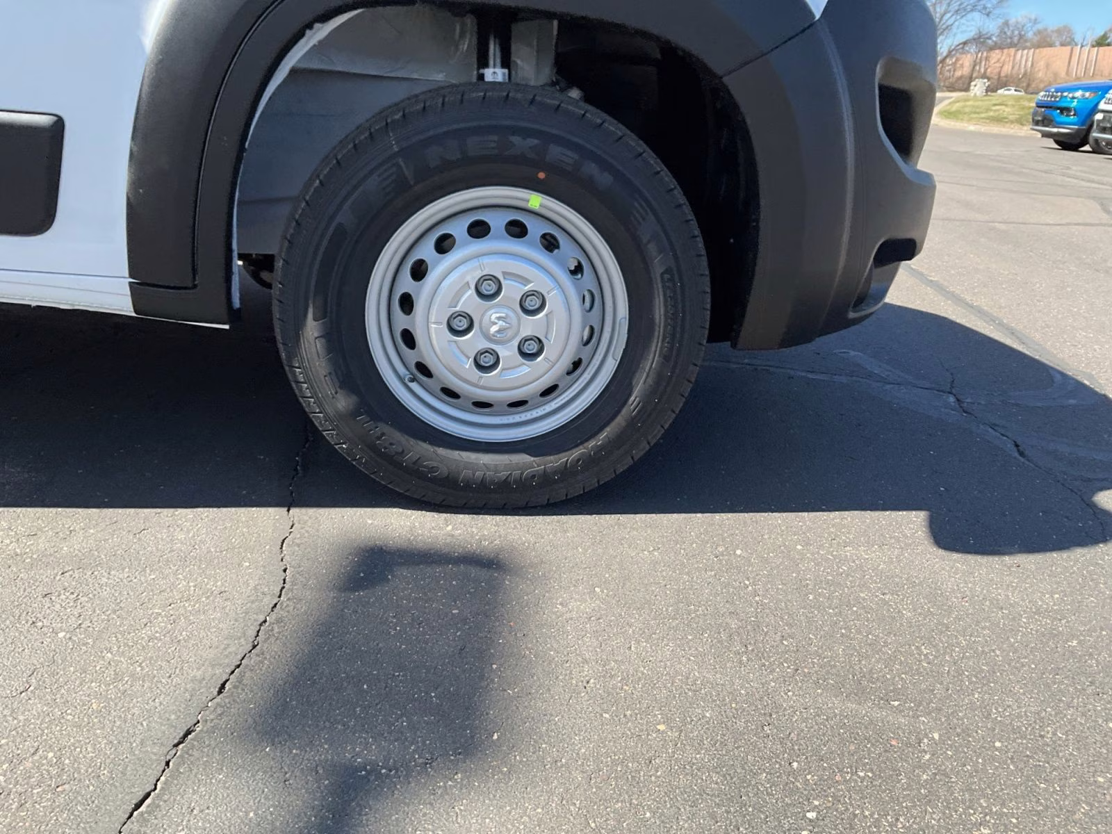 2026 Bright White Clearcoat Ram ProMaster 2500 High Roof FWD Van