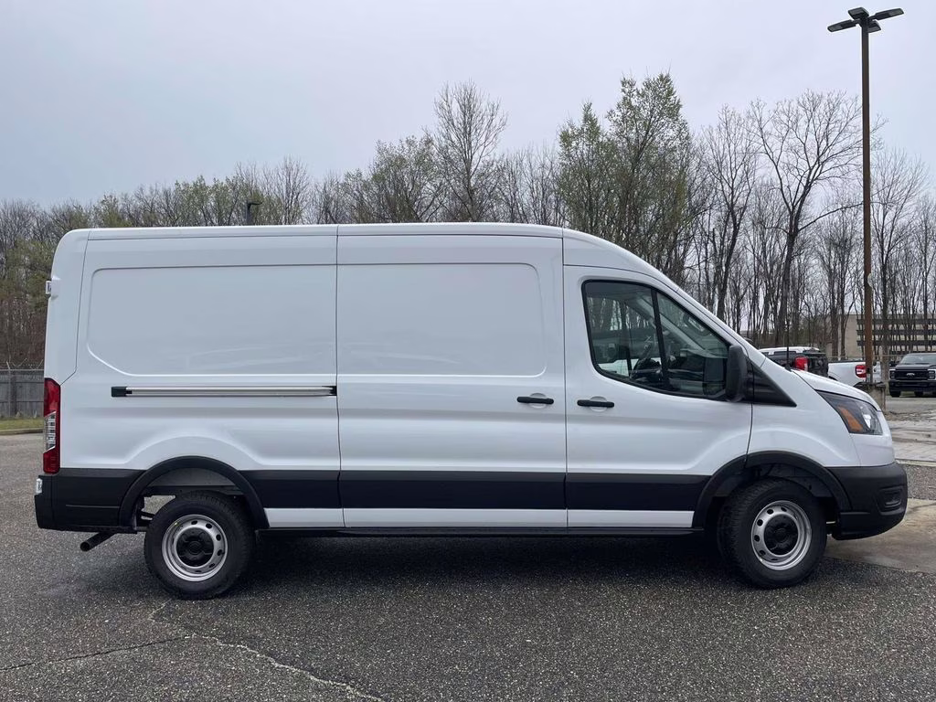 2026 White Ford Transit Cargo Van Base RWD Van