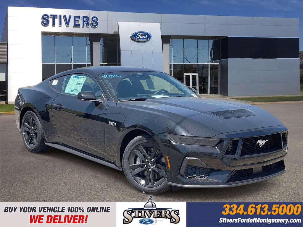 2026 Shadow Black Ford Mustang GT RWD Coupe