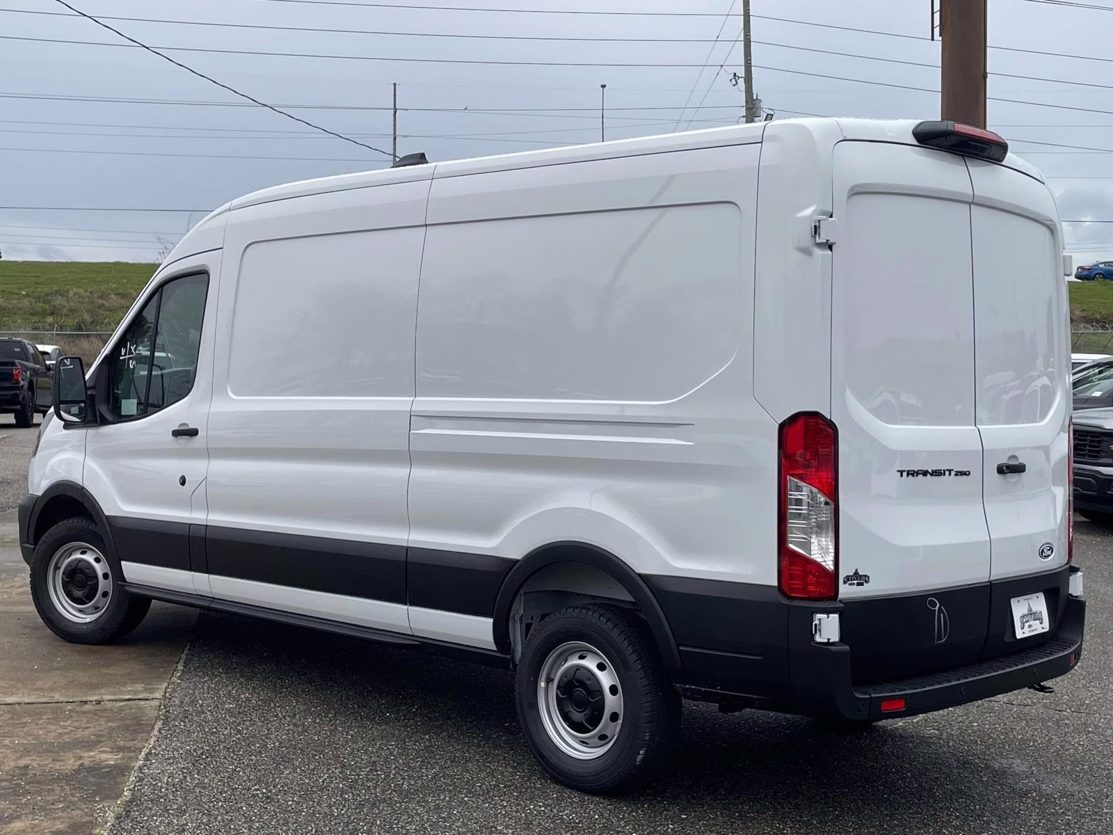 2026 White Ford Transit-250 Base RWD Van