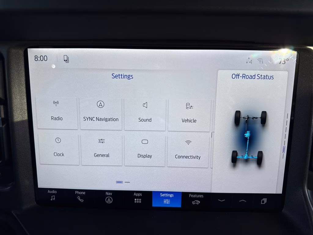 2026 Oxford White Ford Bronco Badlands 4X4 SUV