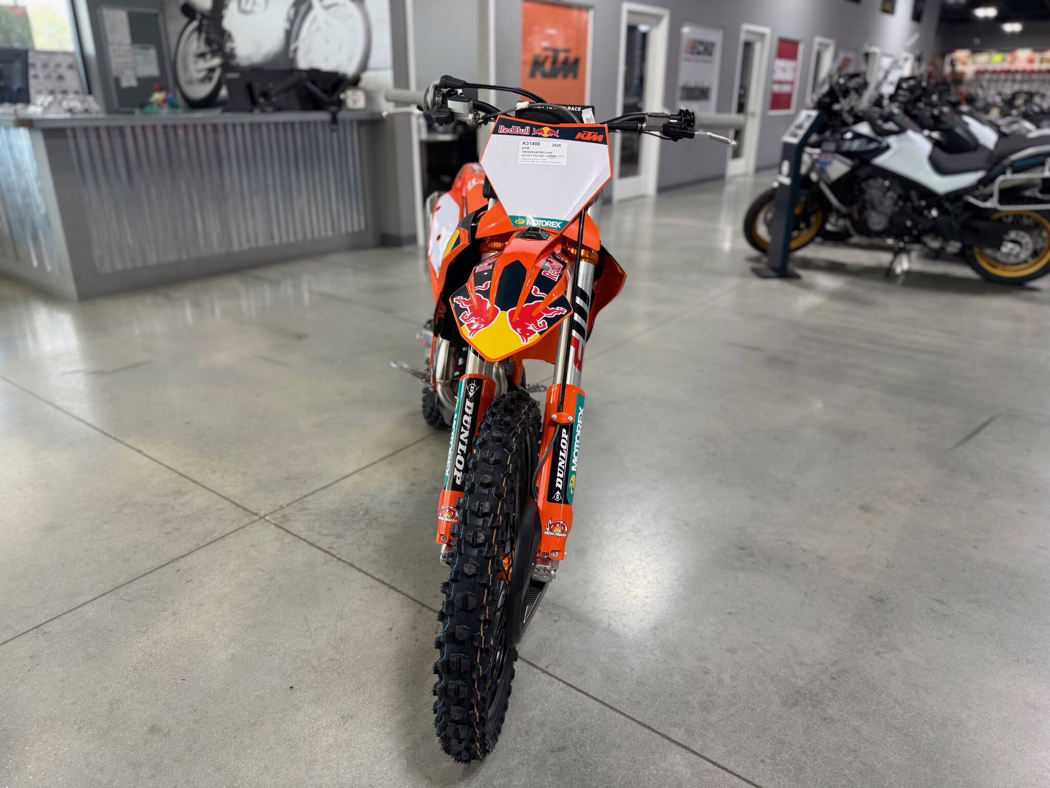 2026 KTM SX-F 450 Factory Edition Motorcycle