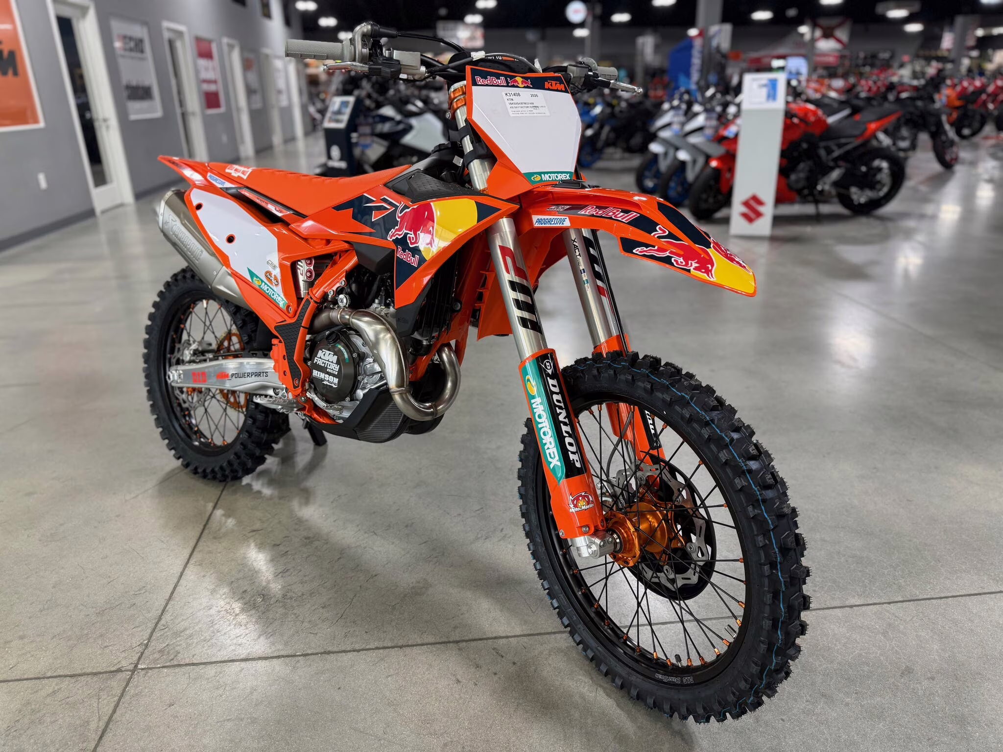 2026 KTM SX-F 450 Factory Edition Motorcycle
