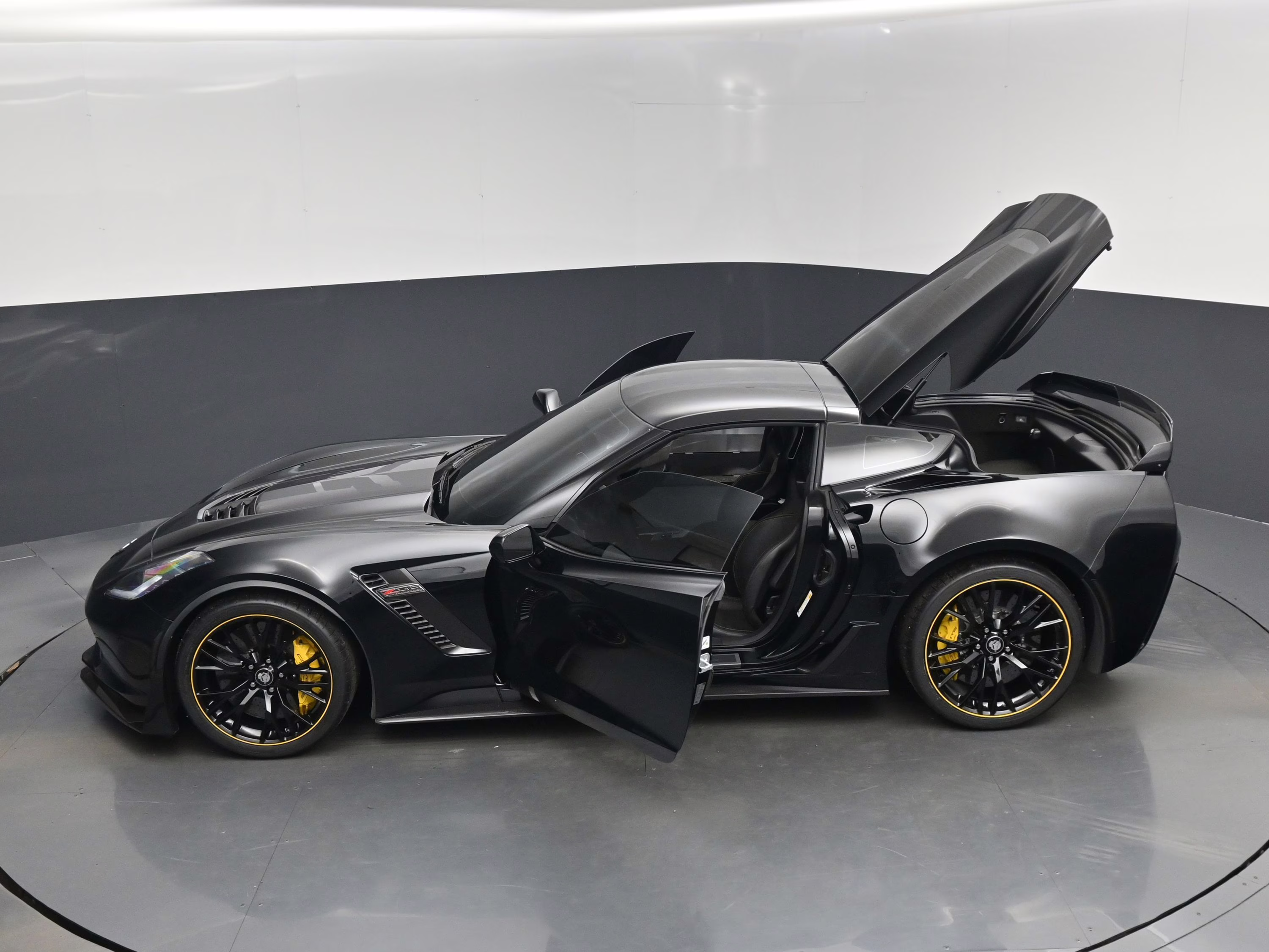 2016 Black Chevrolet Corvette Z06 RWD Coupe