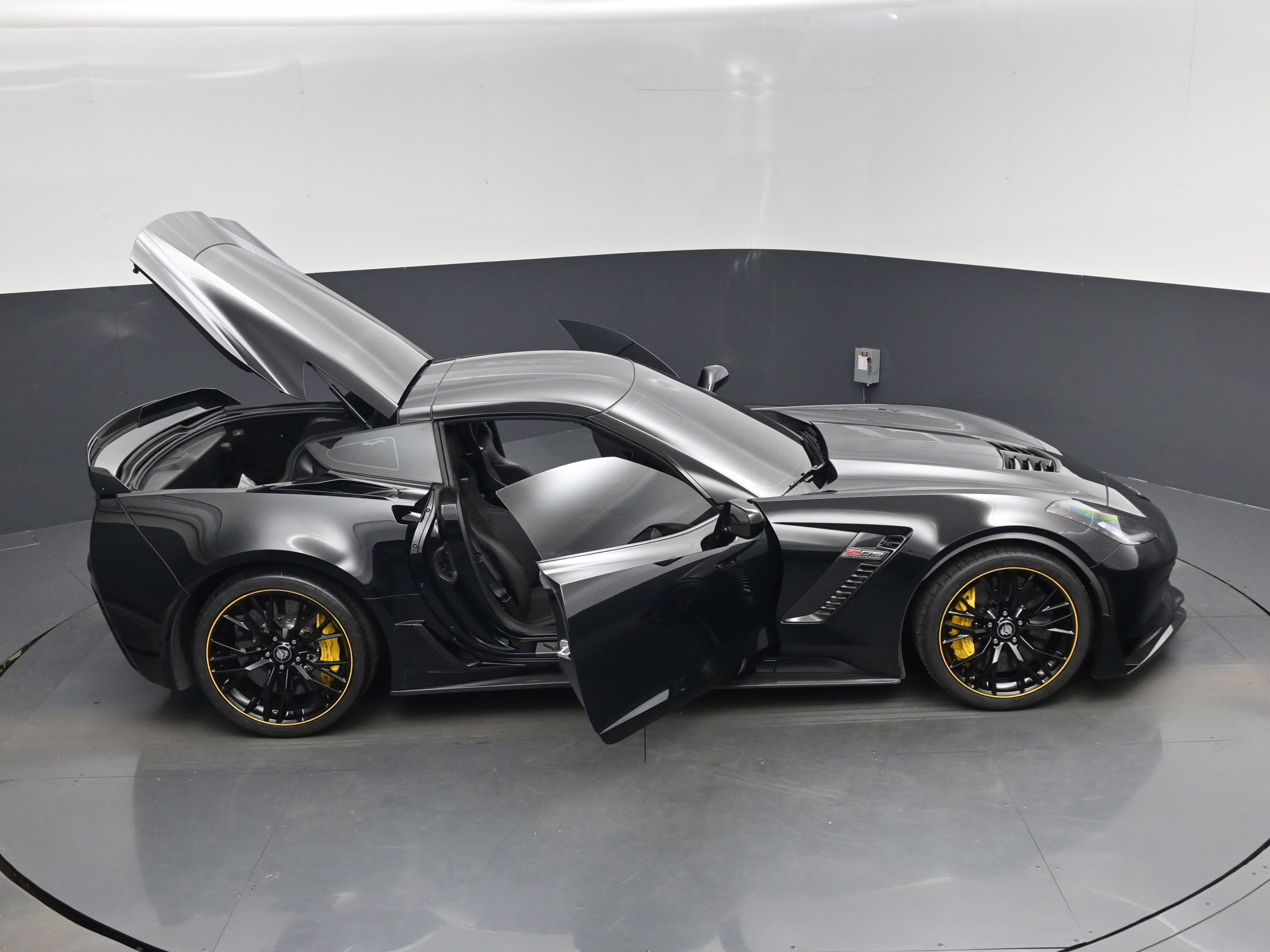 2016 Black Chevrolet Corvette Z06 RWD Coupe