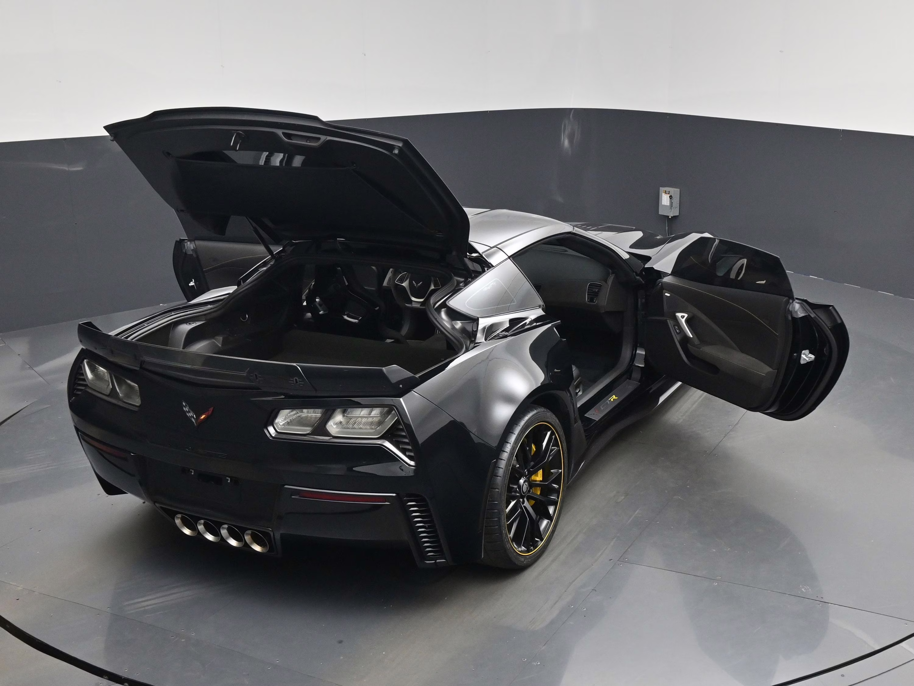 2016 Black Chevrolet Corvette Z06 RWD Coupe