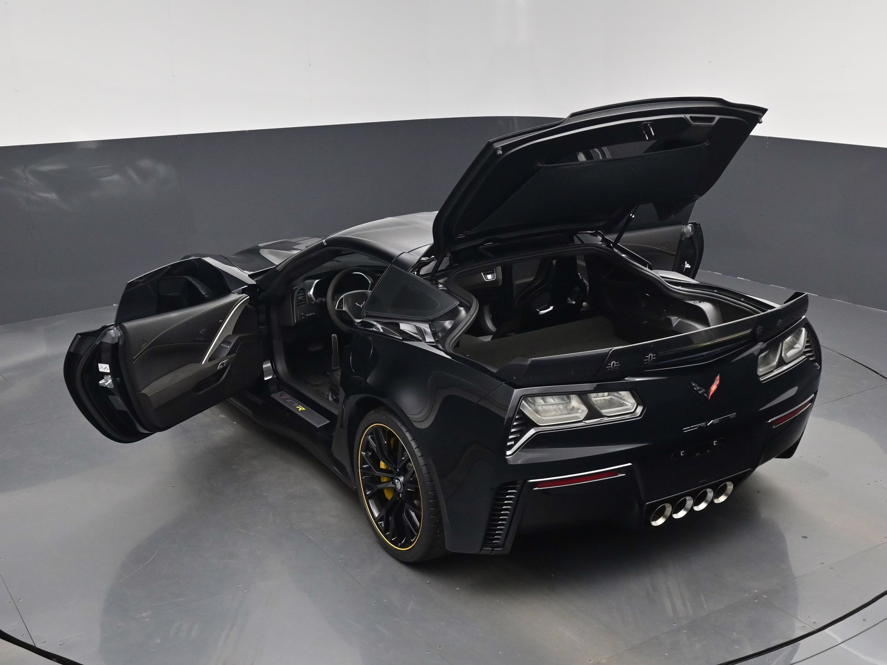 2016 Black Chevrolet Corvette Z06 RWD Coupe