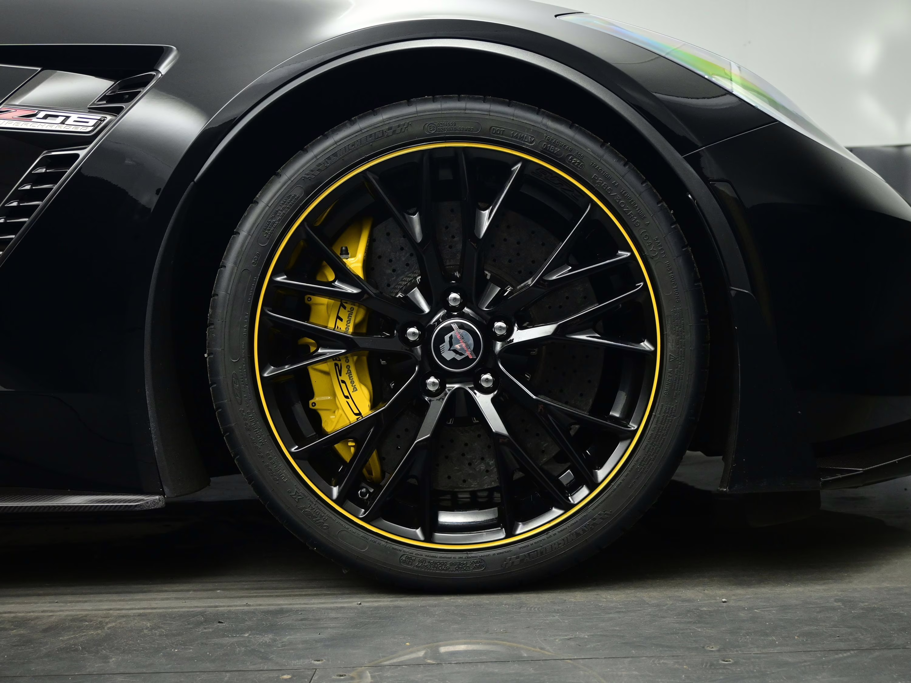 2016 Black Chevrolet Corvette Z06 RWD Coupe