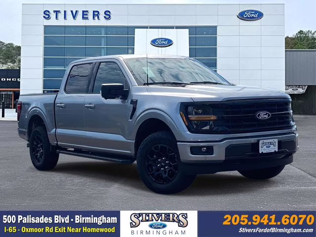 2025 Iconic Silver Metallic Ford F-150 XLT 4X4 Truck