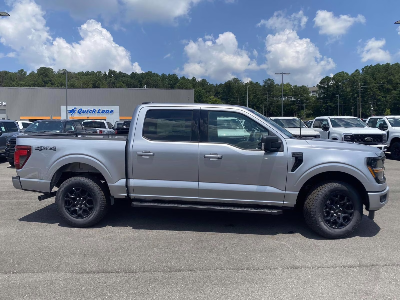 2025 Iconic Silver Metallic Ford F-150 XLT 4X4 Truck