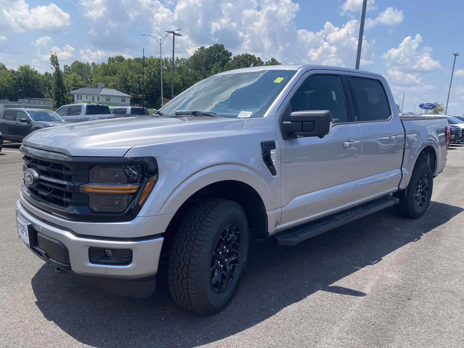 2025 Iconic Silver Metallic Ford F-150 XLT 4X4 Truck