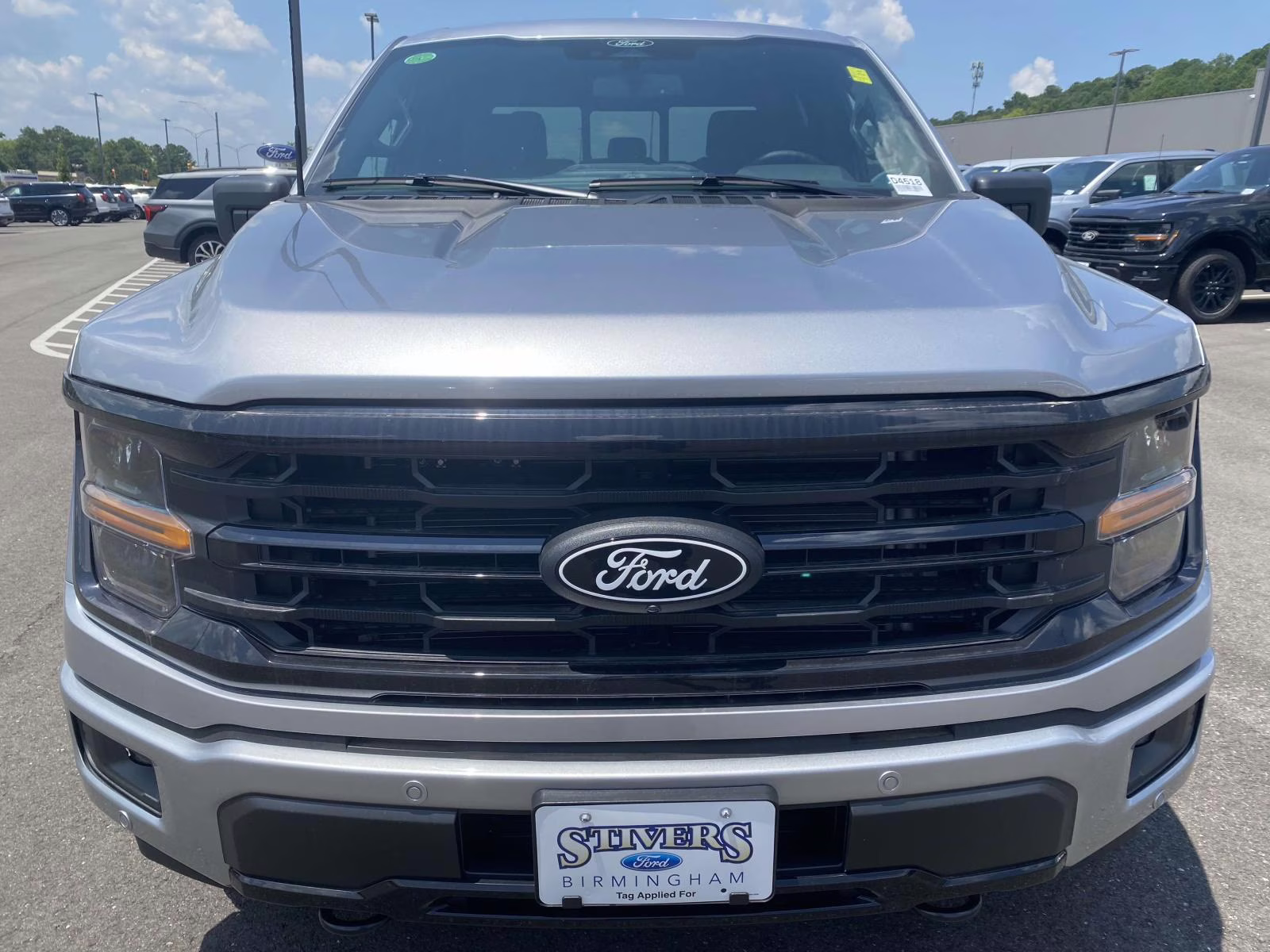 2025 Iconic Silver Metallic Ford F-150 XLT 4X4 Truck