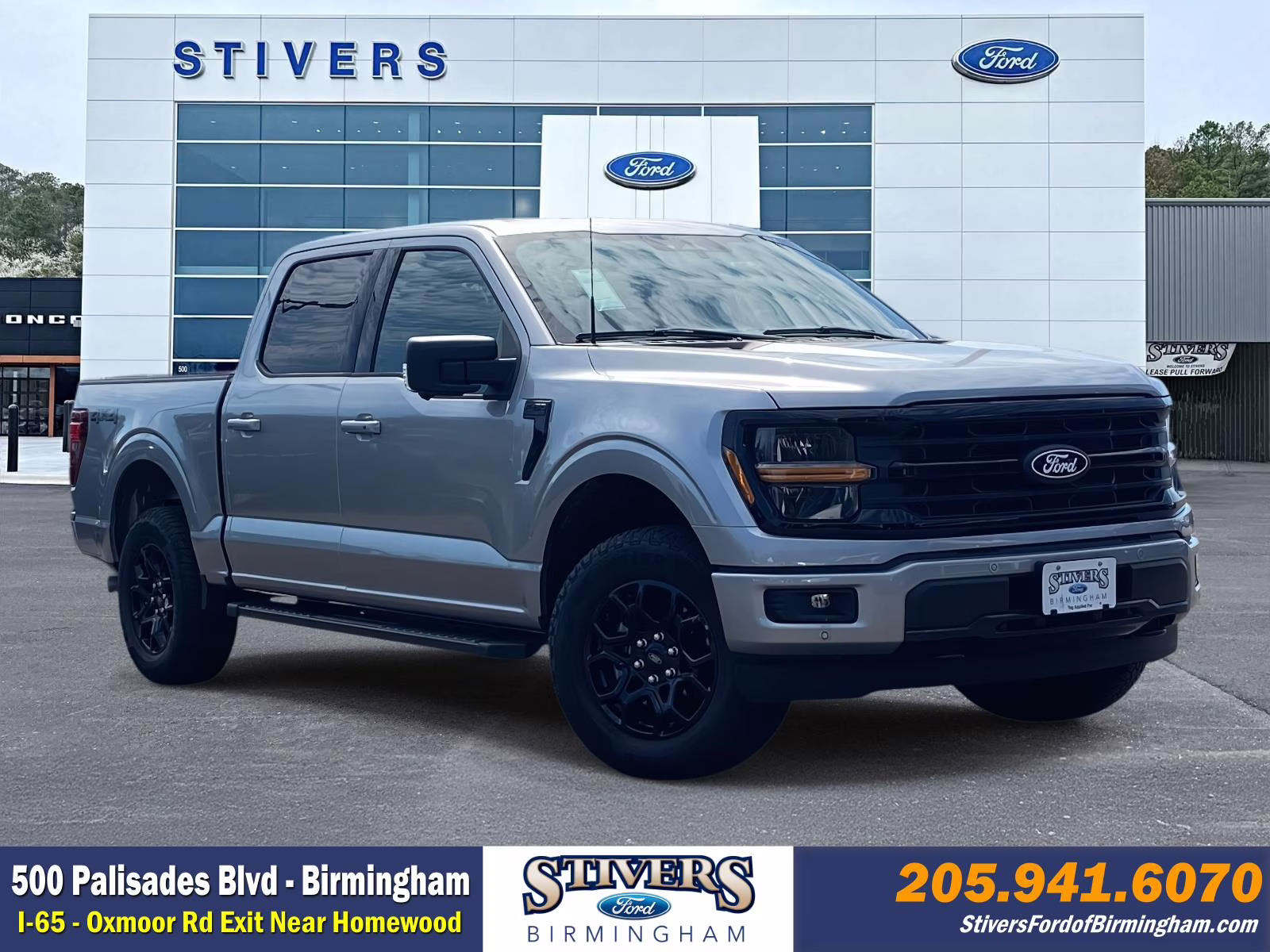 2025 Iconic Silver Metallic Ford F-150 XLT 4X4 Truck