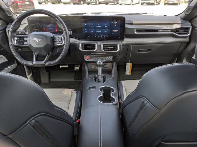 2025 Silver Metallic Ford Mustang EcoBoost Premium RWD Coupe