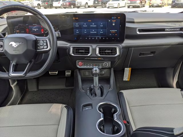 2025 Silver Metallic Ford Mustang EcoBoost Premium RWD Coupe