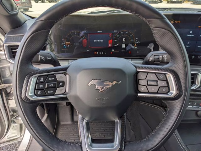 2025 Silver Metallic Ford Mustang EcoBoost Premium RWD Coupe