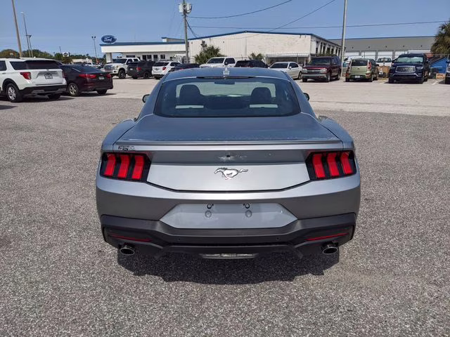 2025 Silver Metallic Ford Mustang EcoBoost Premium RWD Coupe