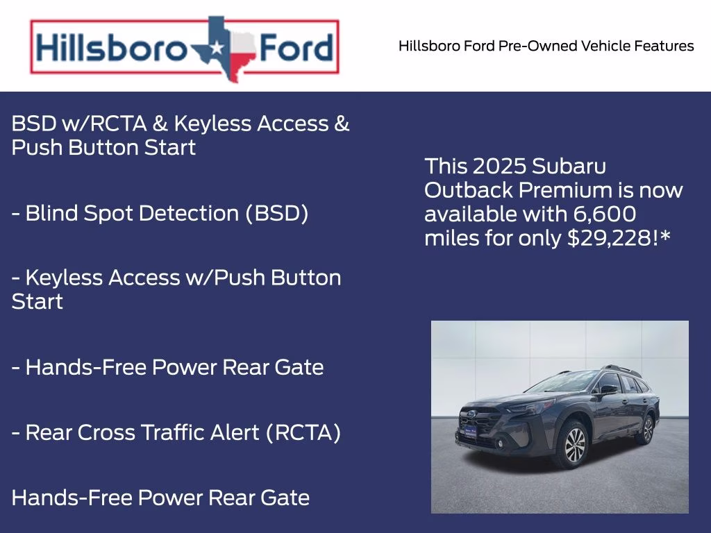 2025 Magnetite Gray Metallic Subaru Outback Premium AWD SUV
