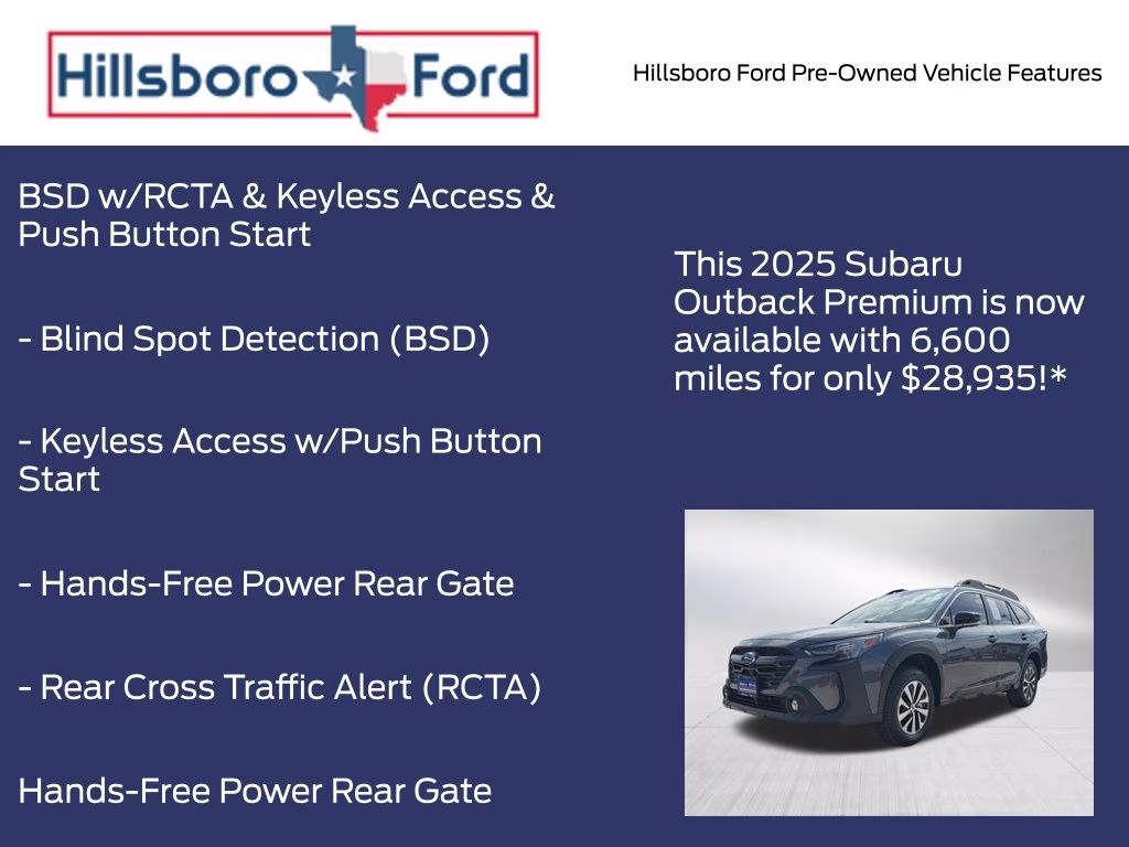 2025 Magnetite Gray Metallic Subaru Outback Premium AWD SUV
