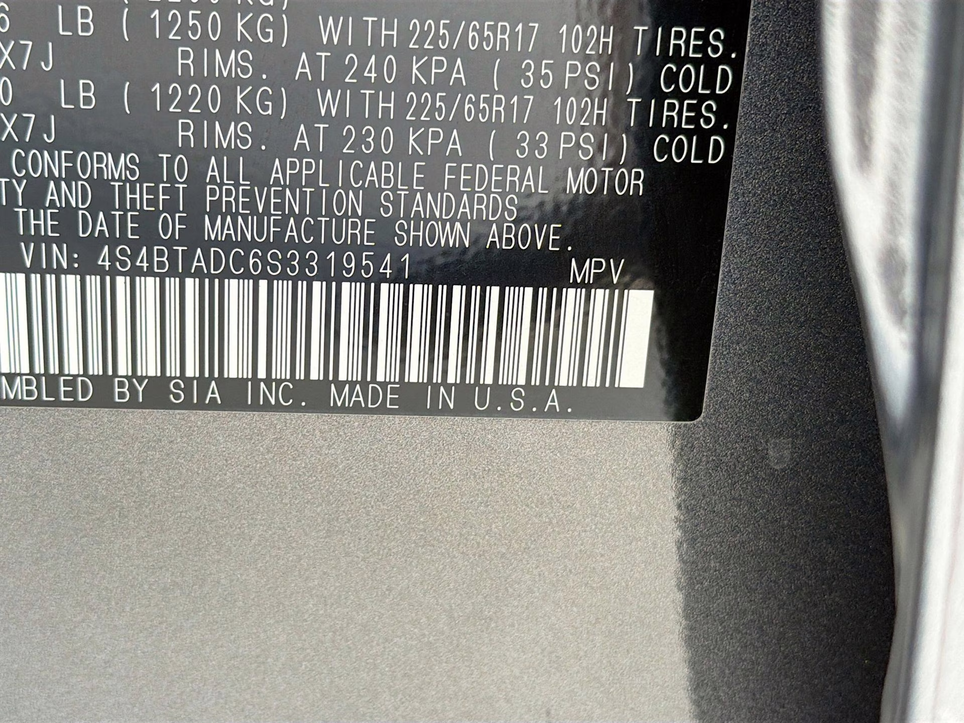 2025 Magnetite Gray Metallic Subaru Outback Premium AWD SUV