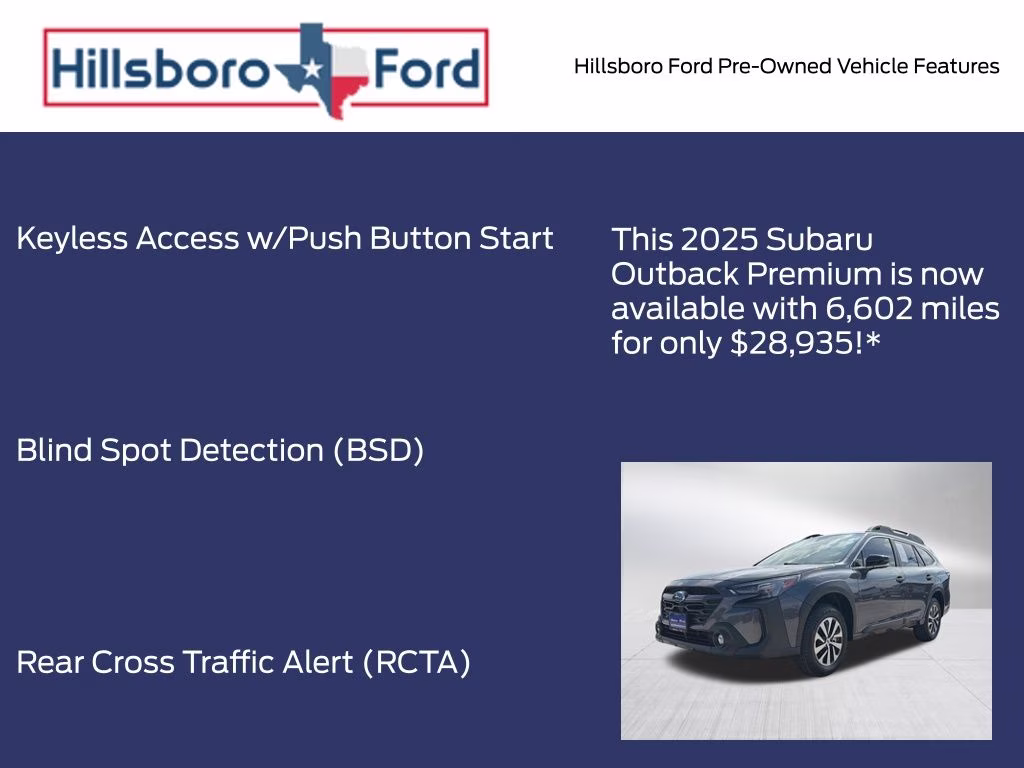 2025 Magnetite Gray Metallic Subaru Outback Premium AWD SUV