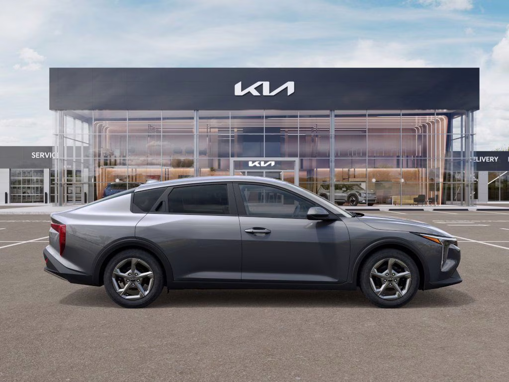 2026 Steel Gray Kia K4 LXS FWD Sedan