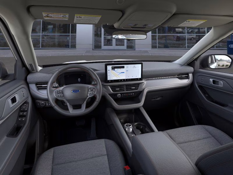 2026 Space White Metallic Ford Explorer Active 4X4 SUV
