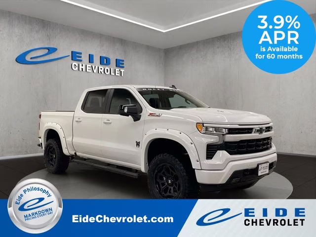 2026 Summit White Chevrolet Silverado 1500 RST 4X4 Truck