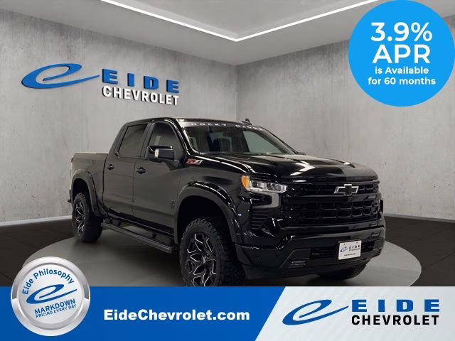 2026 Black Chevrolet Silverado 1500 RST 4X4 Truck
