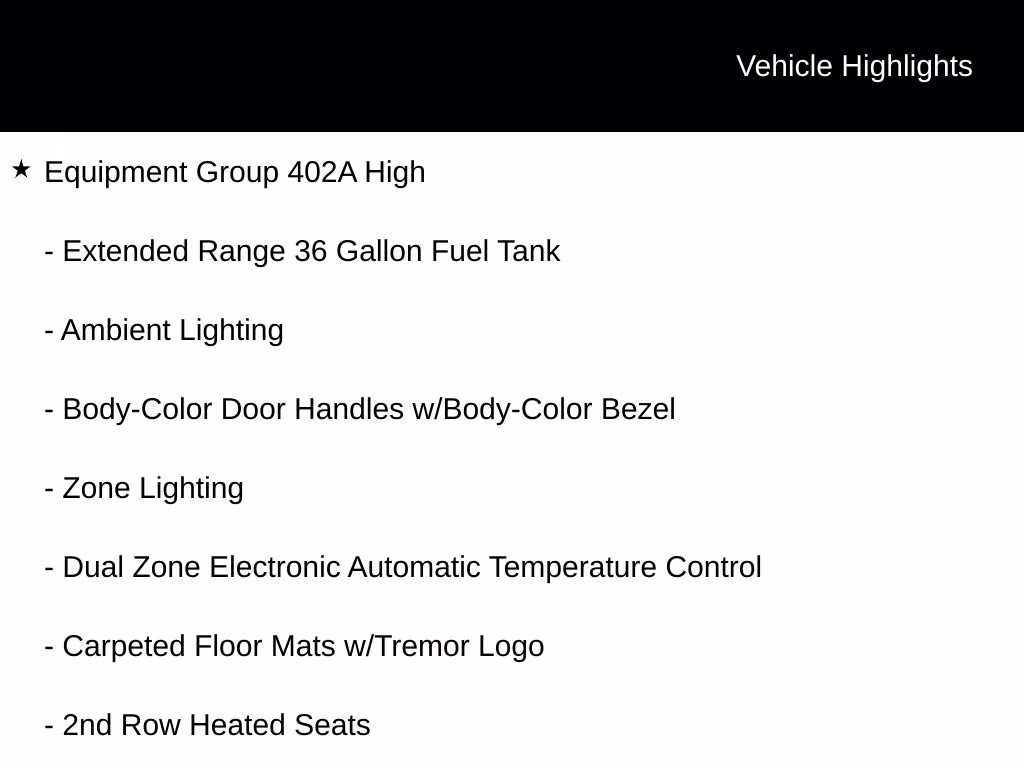 2022 Iconic Silver Metallic Ford F-150 Tremor 4X4 Truck