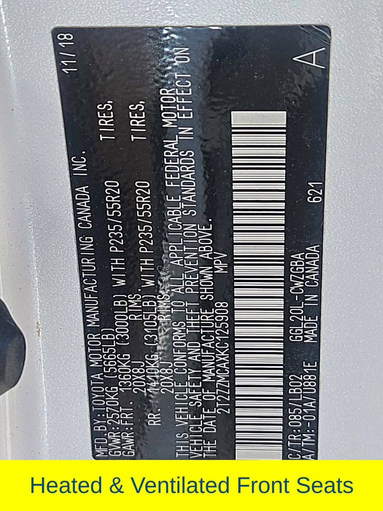 2019 Eminent White Pearl Lexus RX 350 FWD SUV