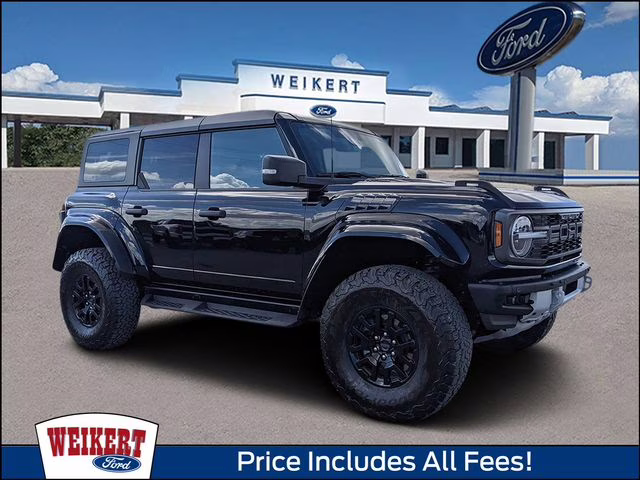 2025 Shadow Black Ford Bronco Raptor 4X4 SUV