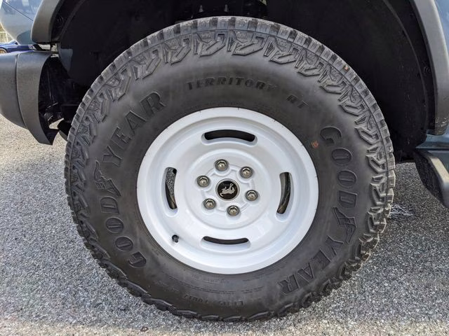 2025 Azure Gray Metallic Ford Bronco Heritage Edition 4X4 SUV