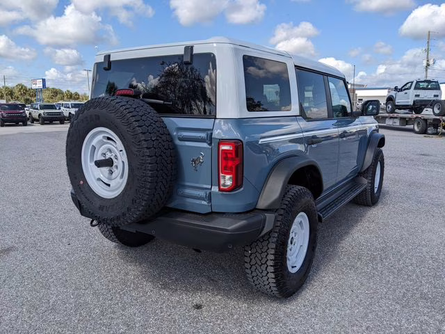 2025 Azure Gray Metallic Ford Bronco Heritage Edition 4X4 SUV