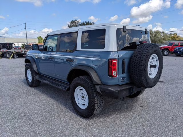 2025 Azure Gray Metallic Ford Bronco Heritage Edition 4X4 SUV