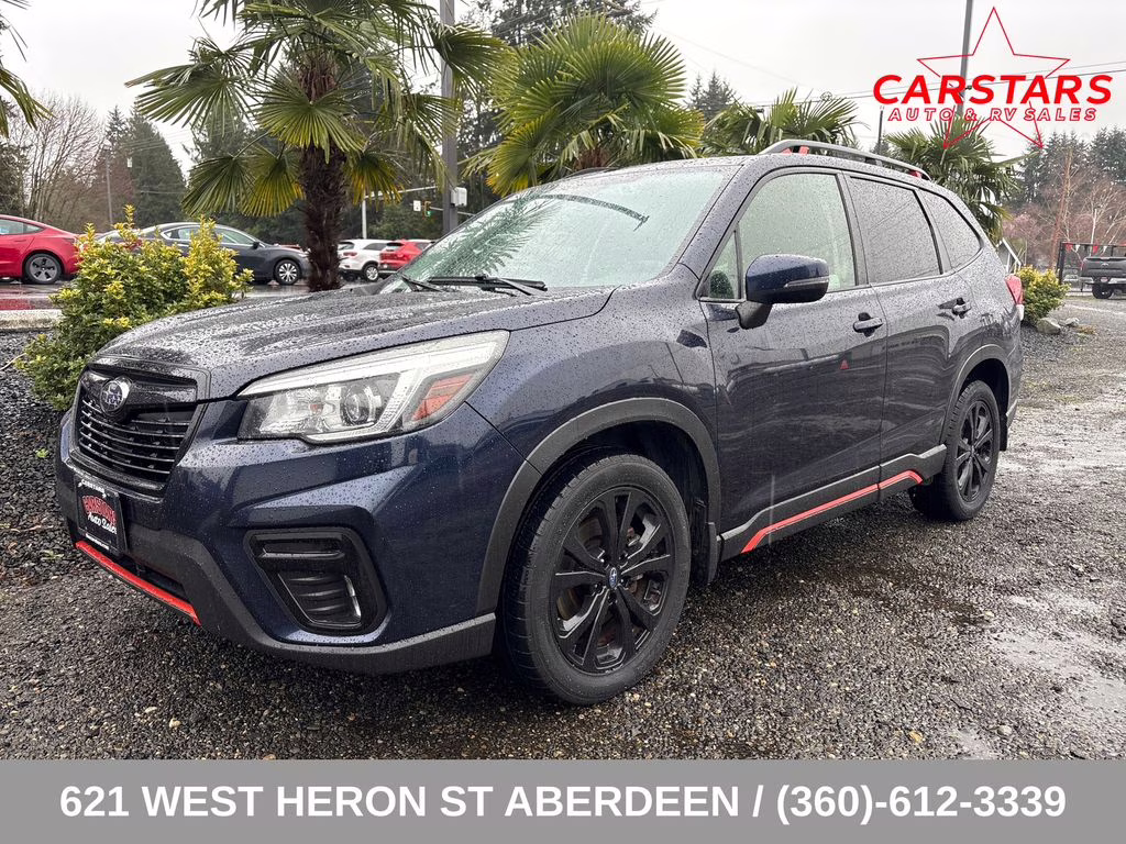 2020 Dark Blue Pearl Subaru Forester Sport AWD SUV