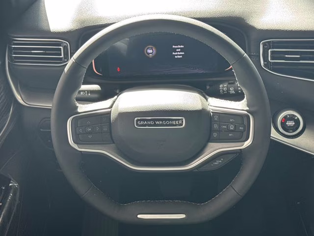 2026 Bright White Clearcoat Jeep Grand Wagoneer Upland 4X4 SUV