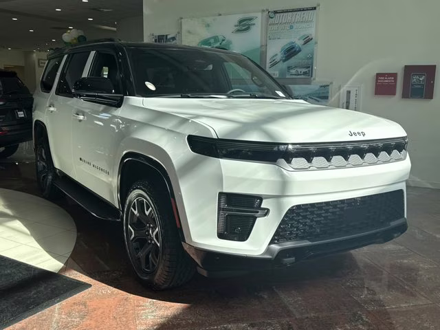 2026 Bright White Clearcoat Jeep Grand Wagoneer Upland 4X4 SUV
