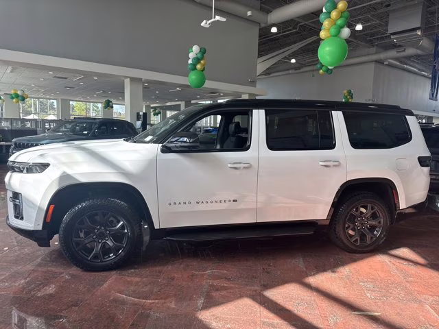 2026 Bright White Clearcoat Jeep Grand Wagoneer Upland 4X4 SUV