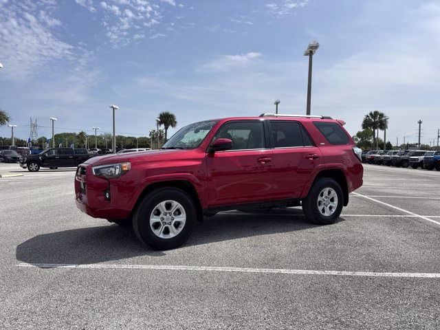 2024 Barcelona Red Metallic Toyota 4Runner SR5 RWD SUV