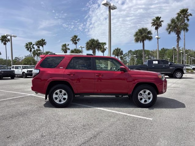 2024 Barcelona Red Metallic Toyota 4Runner SR5 RWD SUV