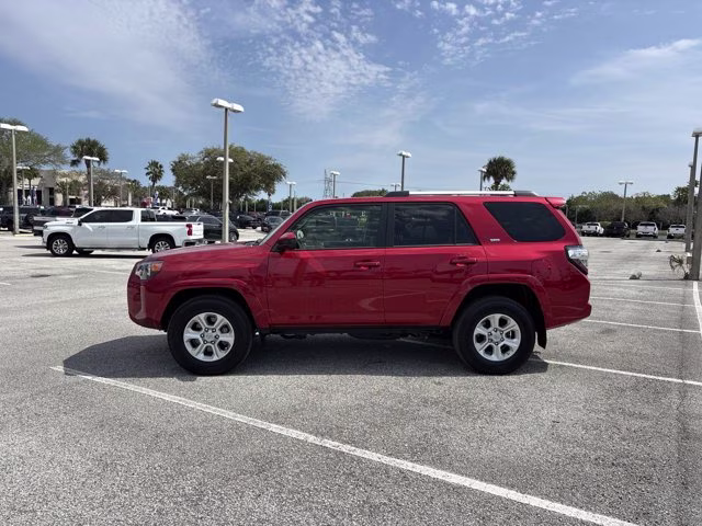 2024 Barcelona Red Metallic Toyota 4Runner SR5 RWD SUV