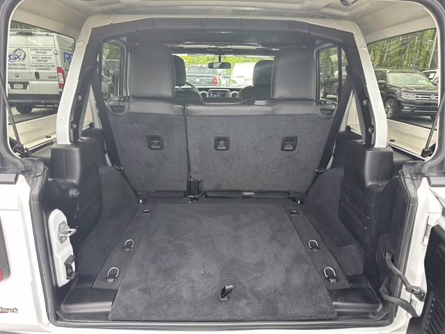 2021 Bright White Clearcoat Jeep Wrangler Unlimited Sahara 4X4 Convertible