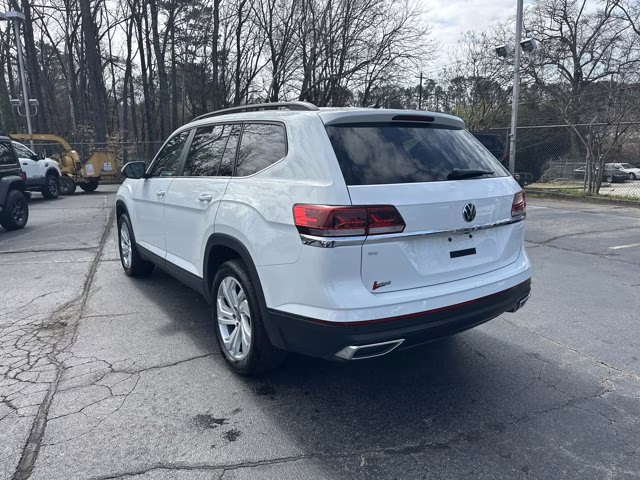 2023 White Volkswagen Atlas 2.0T SE w/Technology FWD SUV