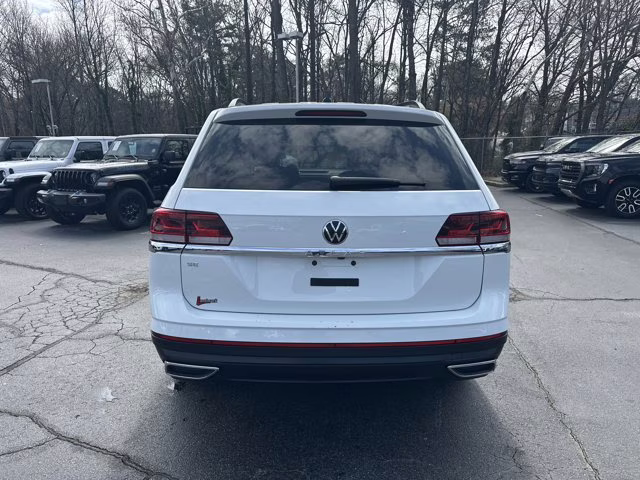 2023 White Volkswagen Atlas 2.0T SE w/Technology FWD SUV