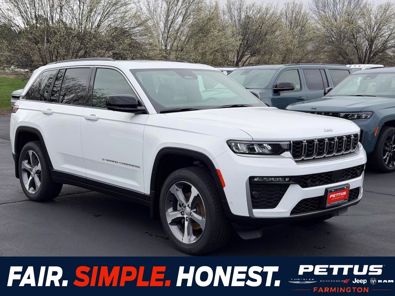 2026 Bright White Clearcoat Jeep Grand Cherokee Limited 4X4 SUV
